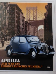 Lancia Aprilia Werbeplakat